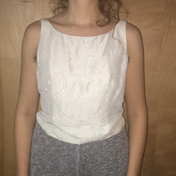 Silk Sequin Blouse - Picture 2 of 10